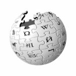 Wikipedia icon vector image